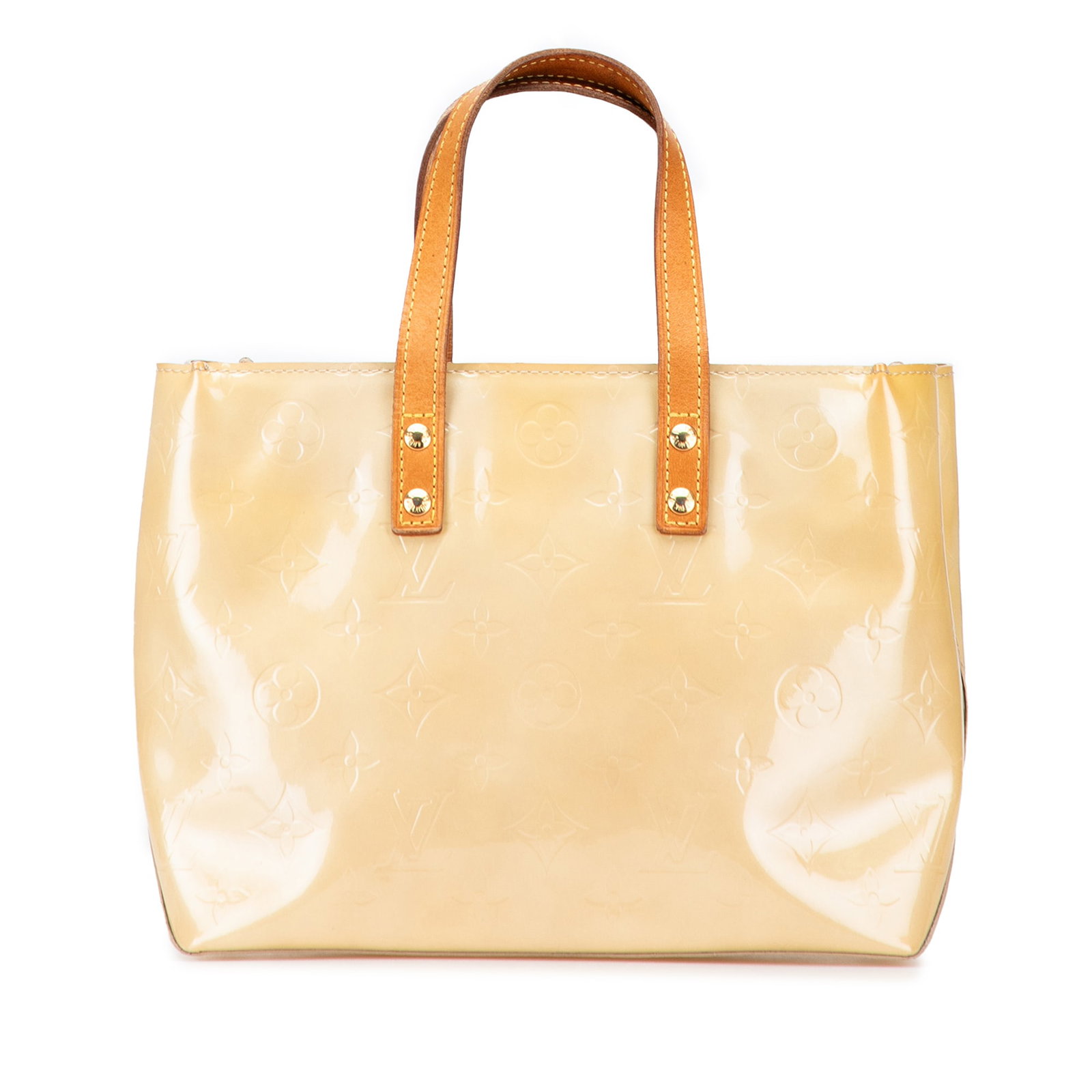 Louis Vuitton Monogram Vernis Reade PM Brown Leather Handbag (1 of 11)