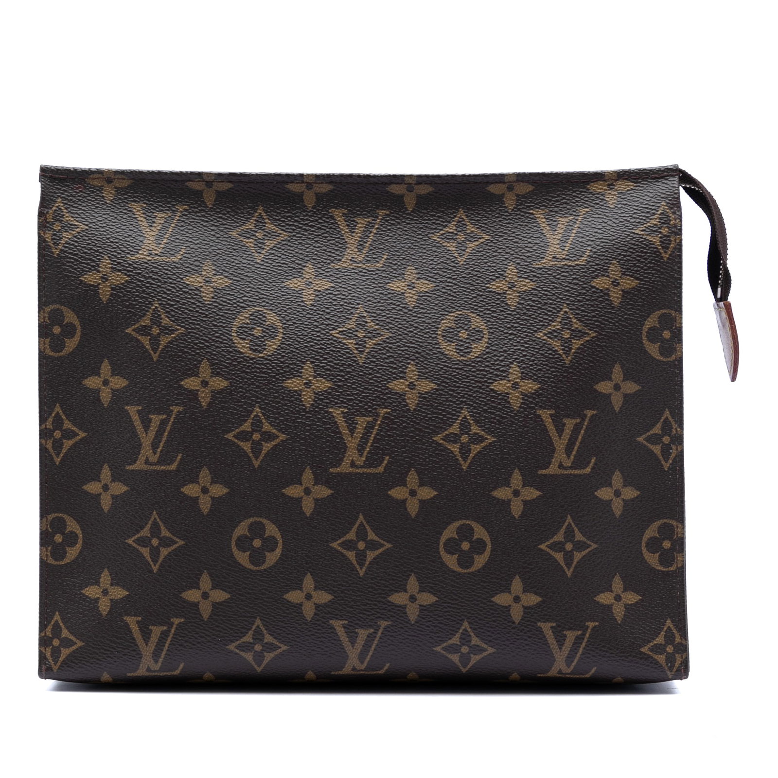 Louis Vuitton Monogram Canvas Toiletry Clutch Pouch 26 Brown (1 of 7)