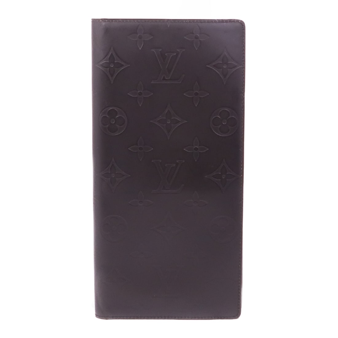 Louis Vuitton Portefeuille Double Wallet M66480 Monogram Glace Brown Calfskin: Louis Vuitton Portefeuille Double Wallet M66480 Monogram Glace Brown Calfskin This elegant Louis Vuitton Portefeuille Double Wallet (M66480) showcases a classic Monogram Glace pattern in rich brown ca