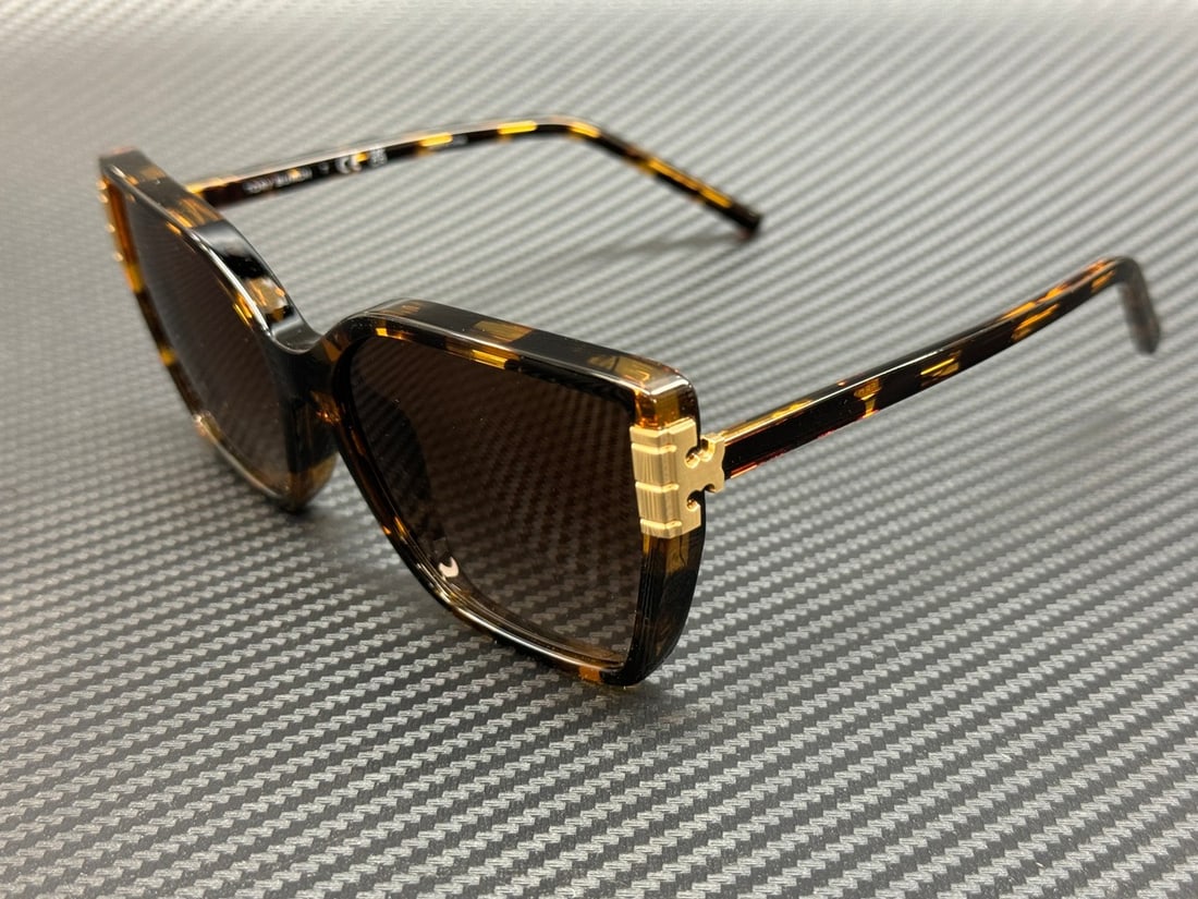 Tory Burch TY9076U 199213 Tortoise Frame Brown Gradient Sunglasses with Authenticity (1 of 5)