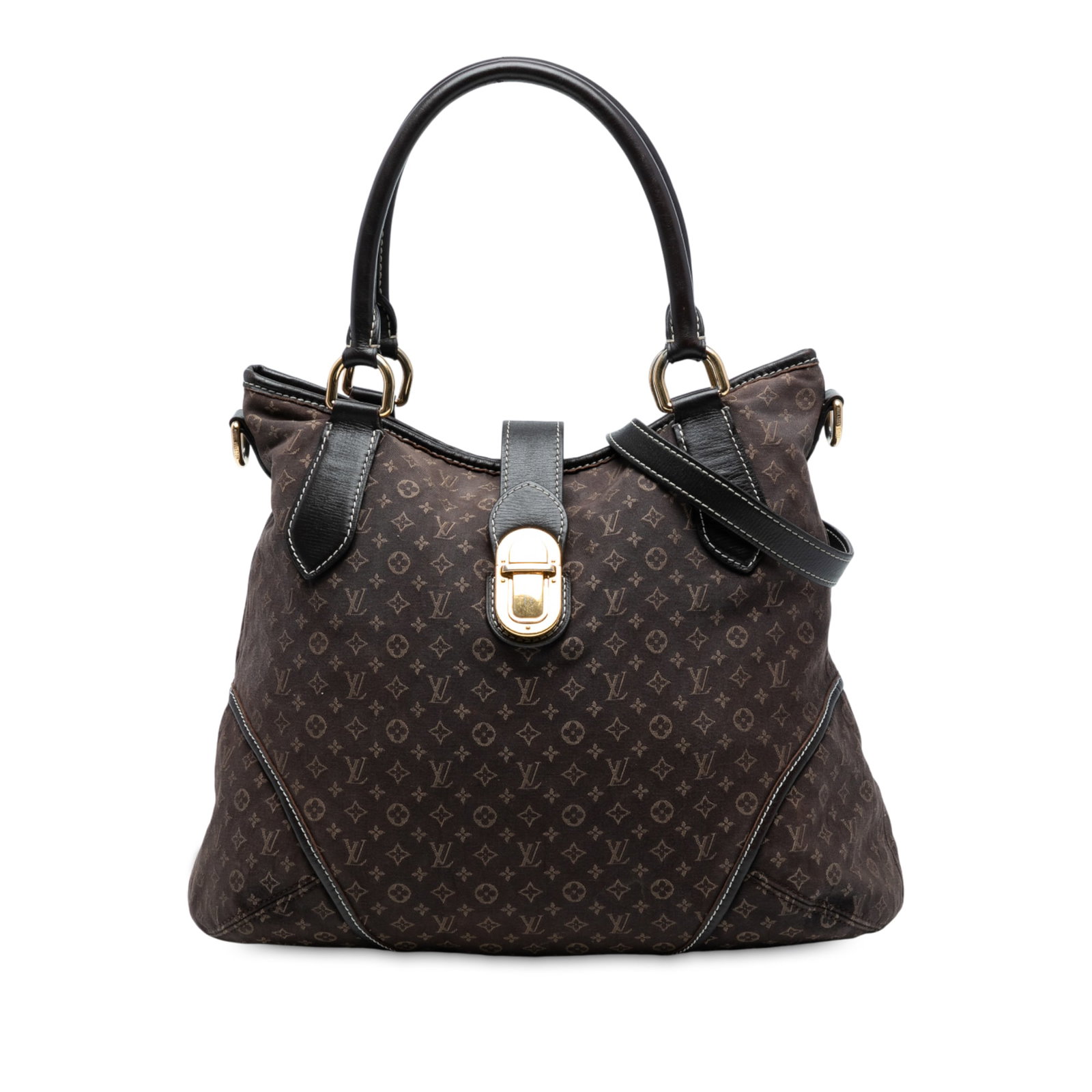 Louis Vuitton Monogram Idylle Elegie Brown Canvas Bag: Louis Vuitton Monogram Idylle Elegie Brown Canvas Bag The Louis Vuitton Monogram Idylle Elegie is a stylish and functional bag crafted from durable canvas with premium leather trim. It features rolled