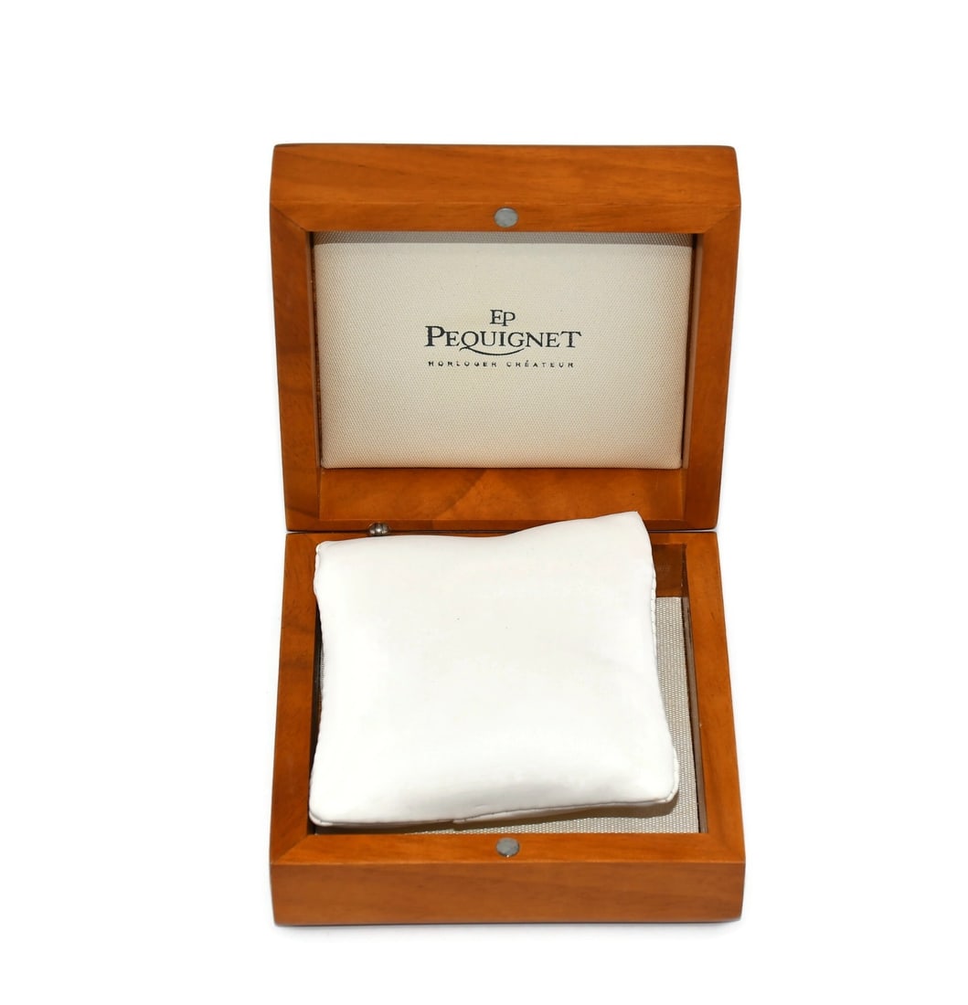 Pequignet Authentic Presentation Watch Box 4x4x2 Inches (1 of 2)
