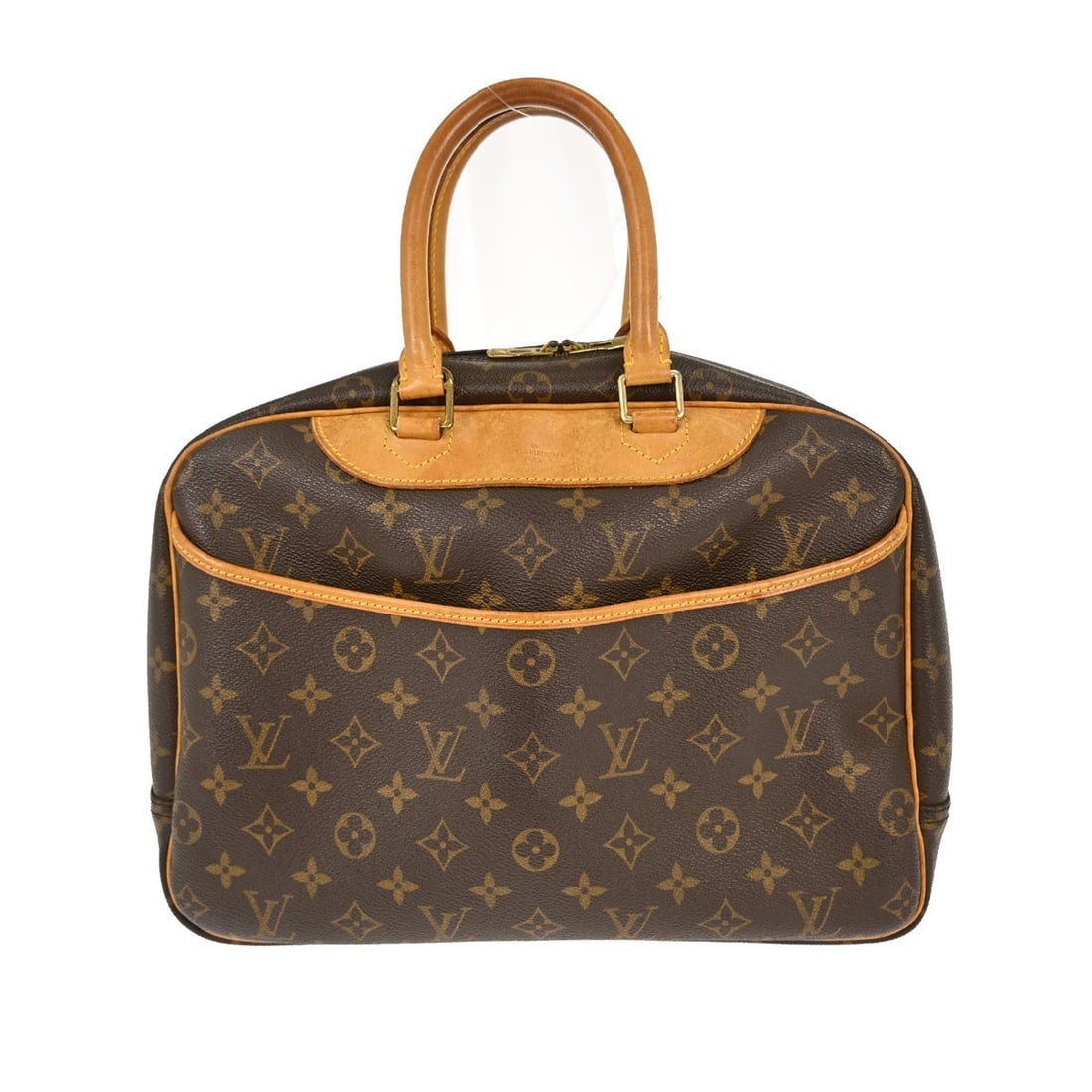 Louis Vuitton Deauville Monogram Canvas Vanity Bowling Bag M47270 (1 of 11)