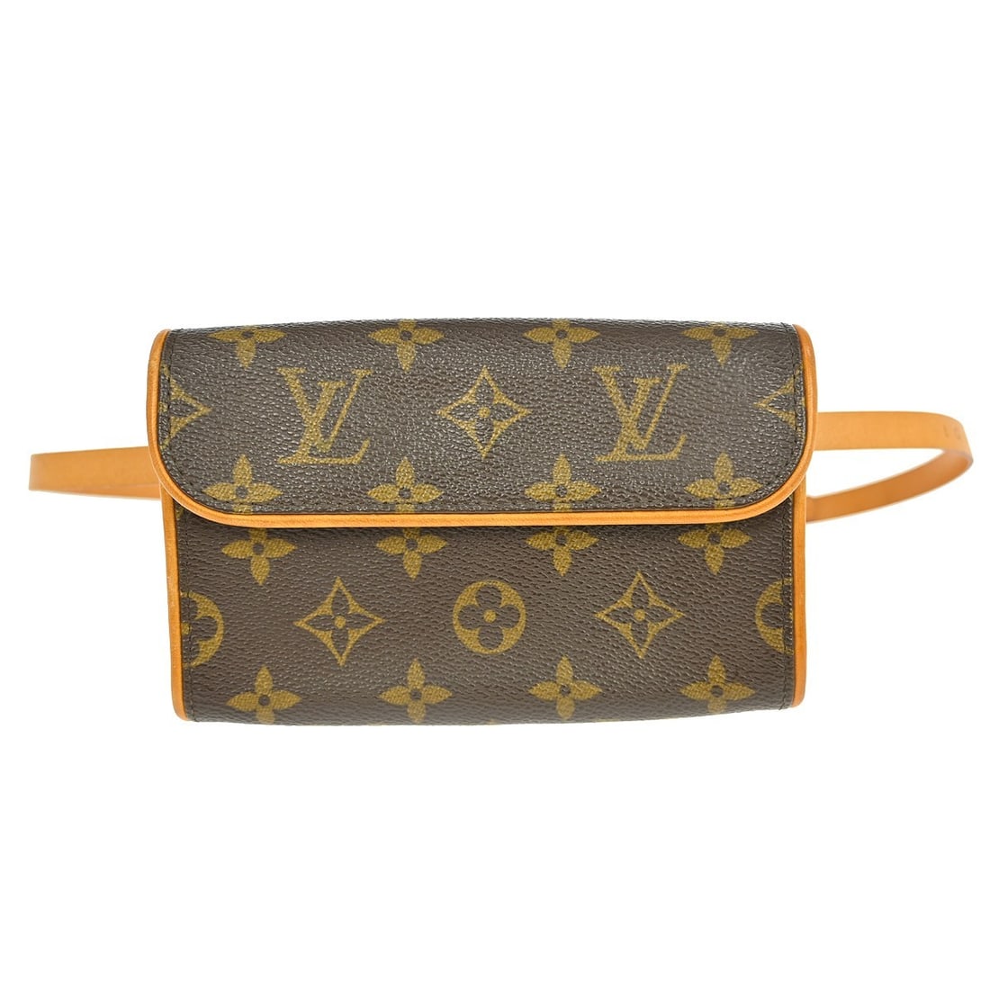Louis Vuitton Monogram Canvas Florentine Brown Women's Waist Pouch: Louis Vuitton Monogram Canvas Florentine Brown Women's Waist Pouch This Louis Vuitton Florentine Waist Bag features the iconic Monogram Canvas design in brown. Crafted for women, it includes leather a