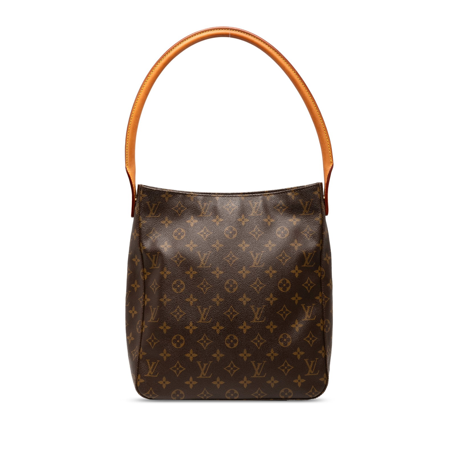 Louis Vuitton Monogram Looping GM Bag with Leather Strap (1 of 8)