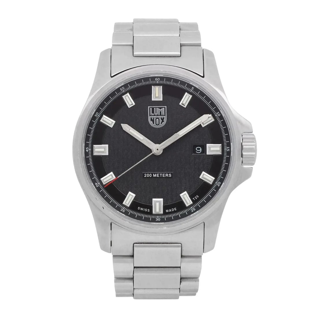 Luminox Dress Field XL.1832 42mm Men's Quartz Watch Stainless Steel Black Dial (1 of 3)