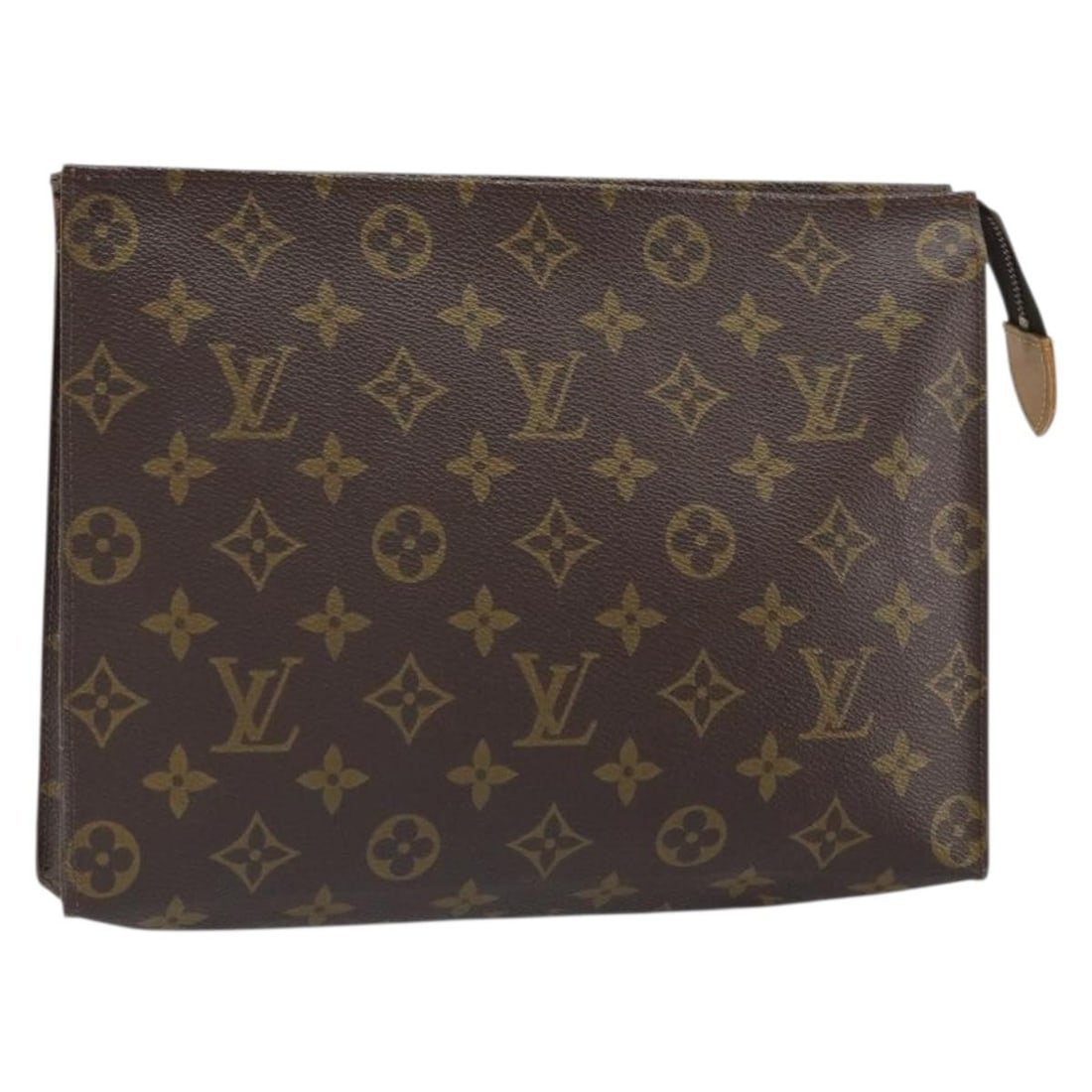 Louis Vuitton Monogram Canvas Poche Toilette 26 Pouch Bag M47542: Louis Vuitton Monogram Canvas Poche Toilette 26 Pouch Bag M47542 This Louis Vuitton Monogram Poche Toilette 26 pouch is crafted from signature Monogram canvas and features a classic pouch silhouette.