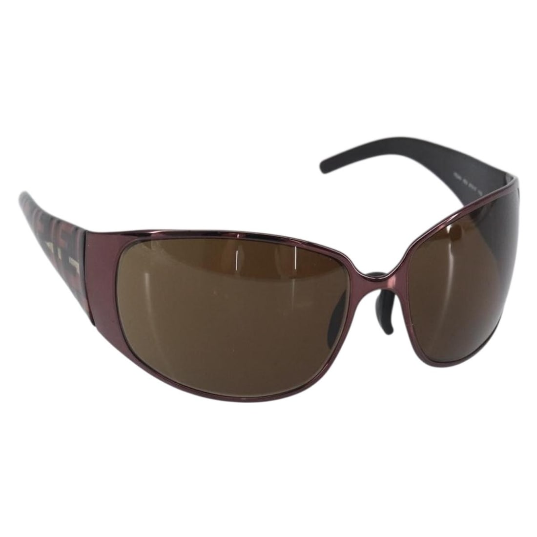 Pink Plastic Fendi Zucca Sunglasses with Case Made in Italy: Pink Plastic Fendi Zucca Sunglasses with Case Made in Italy These FENDI Zucca sunglasses feature a pink plastic frame, offering a stylish and modern look. Made in Italy, they come with a sunglass case