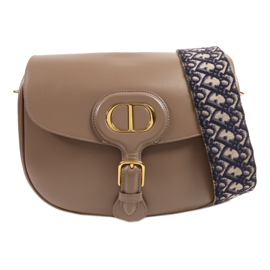 Dior CD Bobby Large Brown Calfskin Leather Shoulder Bag M9320NMOB-747 (1 of 17)