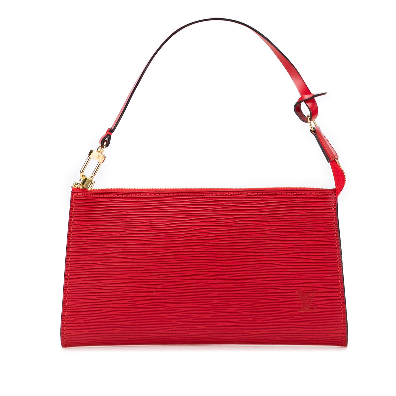 Louis Vuitton Epi Pochette Accessoires Red Leather Bag (1 of 11)