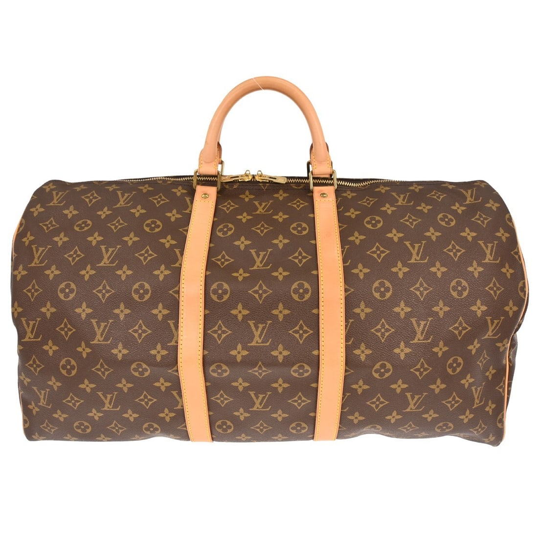 Louis Vuitton Keepall 55 Monogram Canvas Extra Large Travel Duffel Bag (1 of 11)