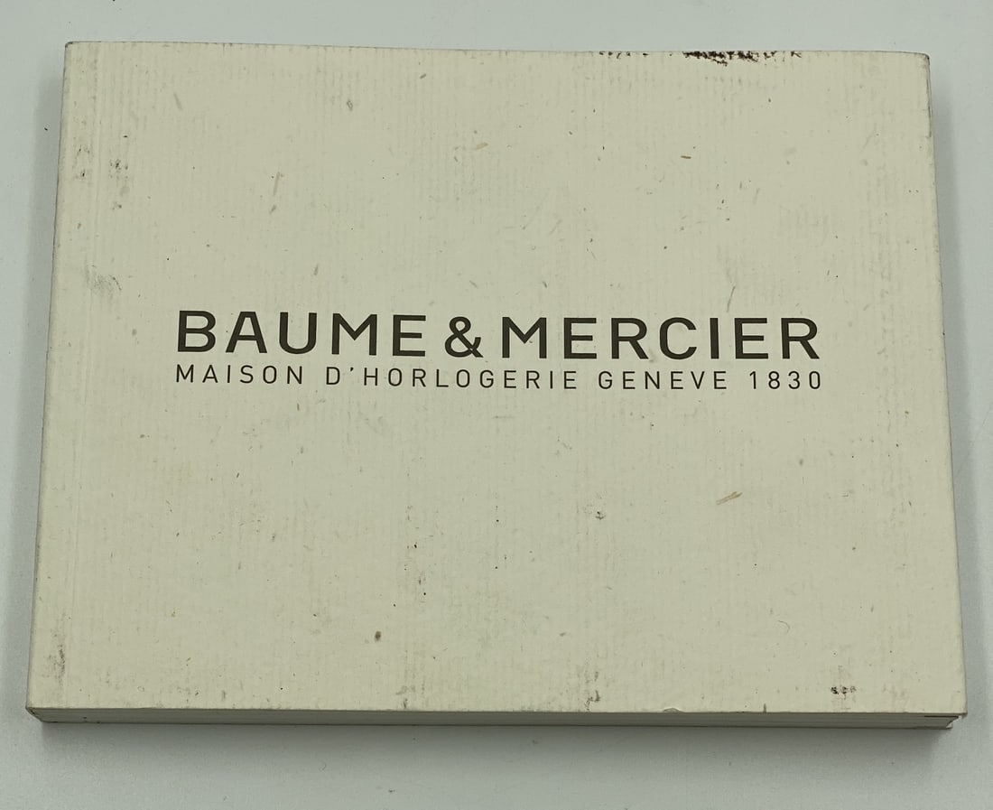 Watch Instruction Booklet for Baume et Mercier Timepieces (1 of 2)