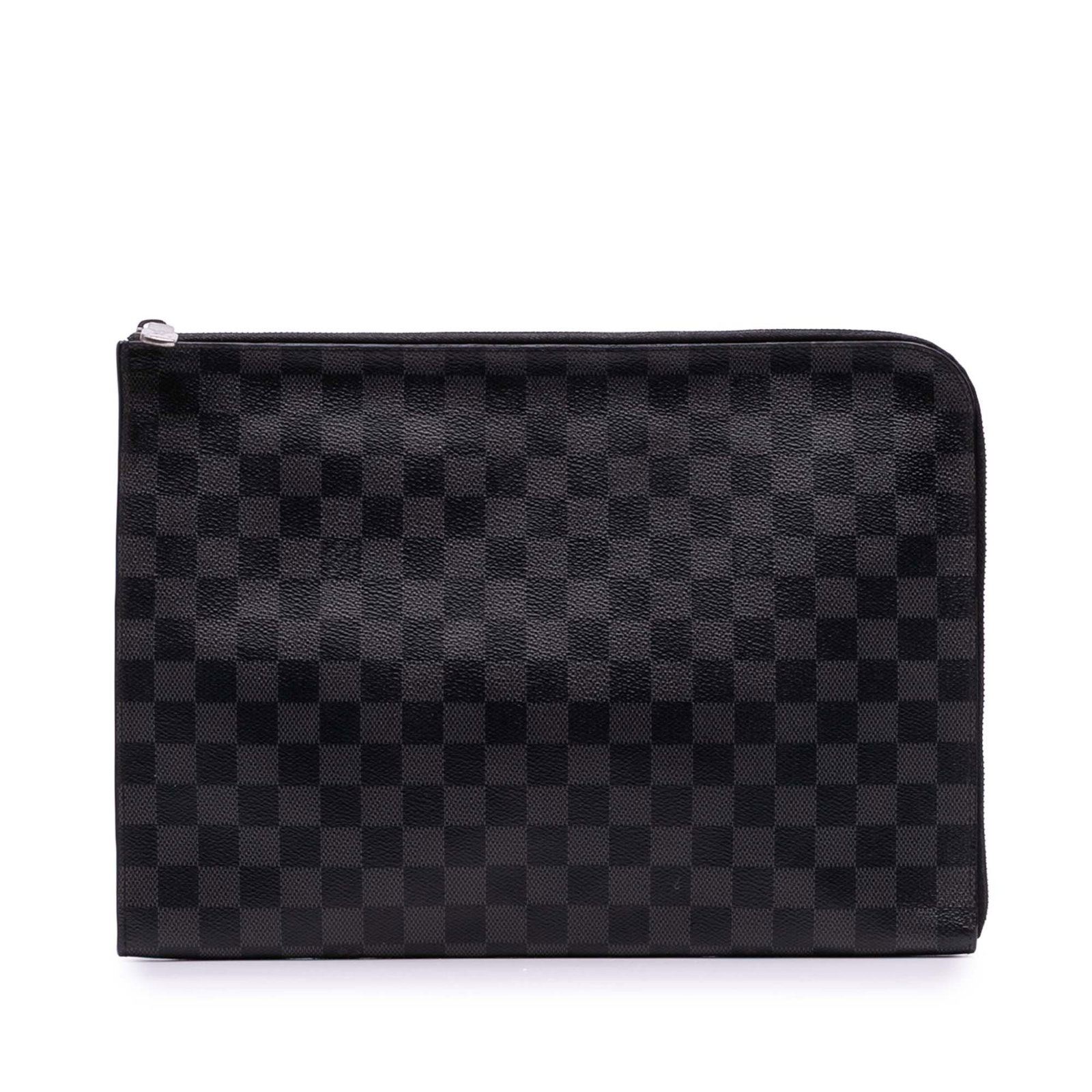 Louis Vuitton Damier Graphite Pochette Jour GM Bag Black Canvas (1 of 11)