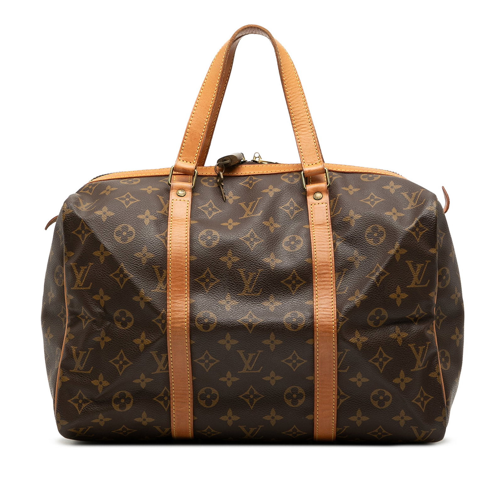 Louis Vuitton Monogram Canvas Sac Souple 35 Brown Travel Bag (1 of 7)