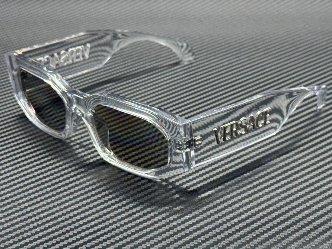 Versace VE4489U Transparent Mirror Silver 55mm Sunglasses (1 of 5)