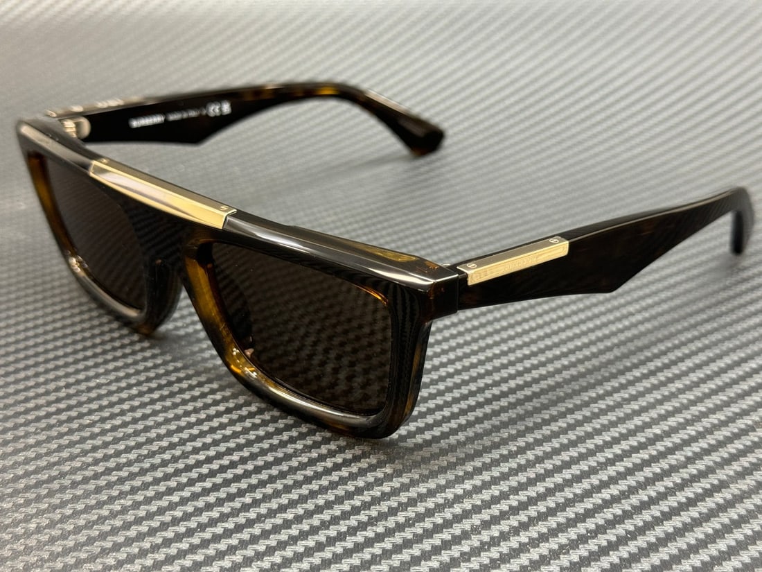 Burberry BE4451U 300273 Dark Havana Brown 54mm Sunglasses with Authenticity Certificate: Burberry BE4451U 300273 Dark Havana Brown 54mm Sunglasses with Authenticity Certificate Elevate your eyewear collection with these Burberry BE4451U 300273 sunglasses. Featuring a stylish Dark Havana f