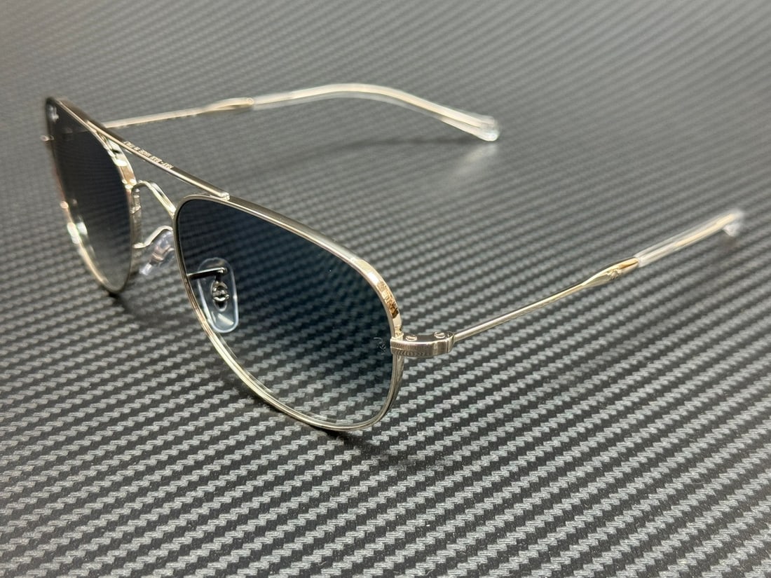 Ray-Ban RB3735 003 3F Silver Gradient Blue Sunglasses with Authenticity (1 of 5)