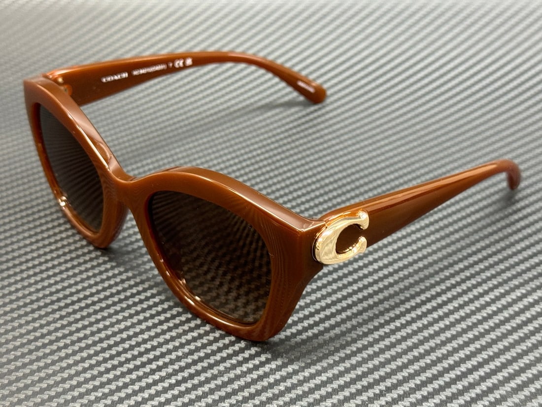 COACH HC8421U 584174 Milky Hazelnut Brown Gradient Sunglasses (1 of 5)