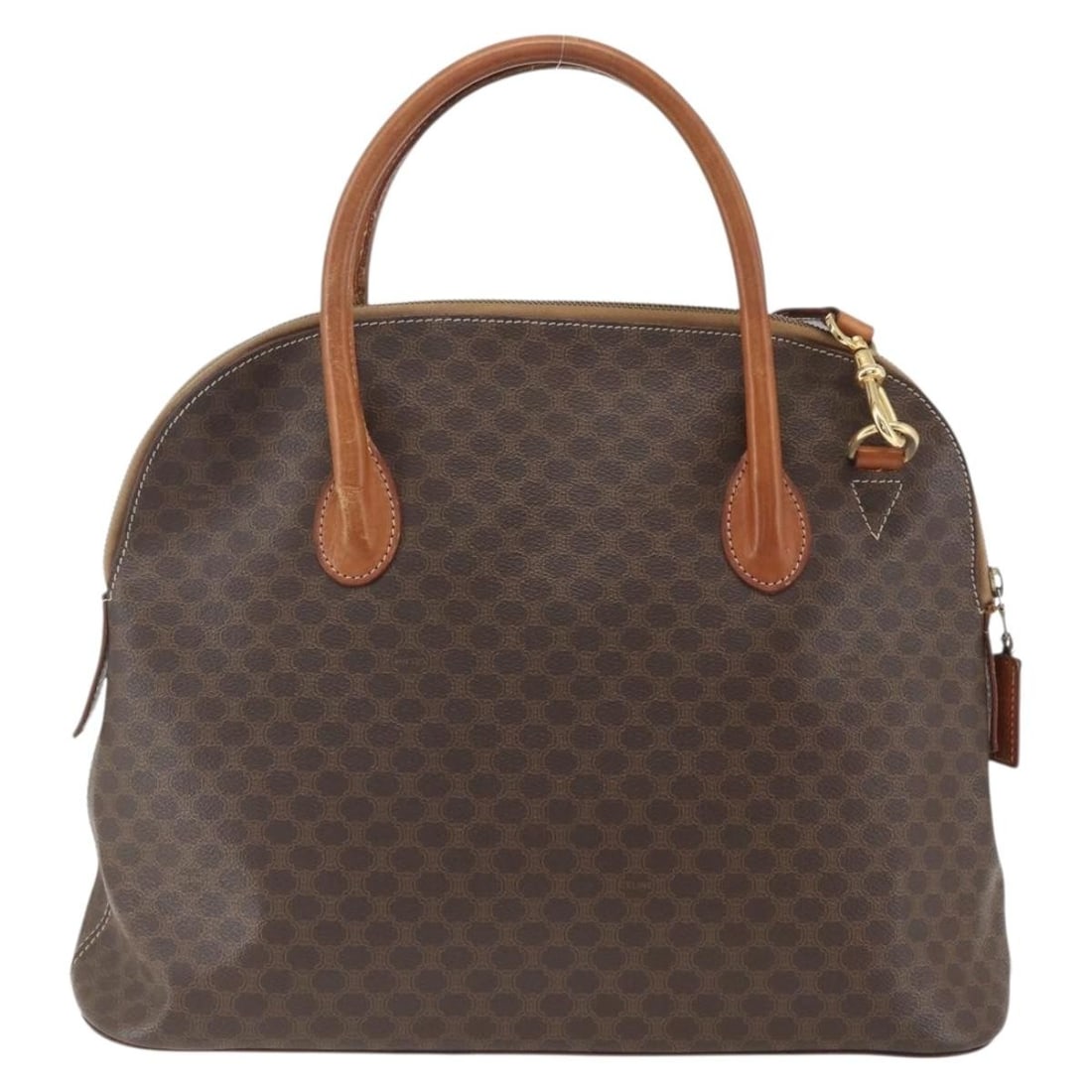 Vintage Macadam Canvas and Leather Handbag by Celine (1 of 18)