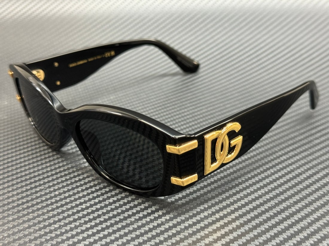 Dolce & Gabbana DG4502 501 87 Black Grey Women's Sunglasses with Authenticity Certificate (1 of 5)