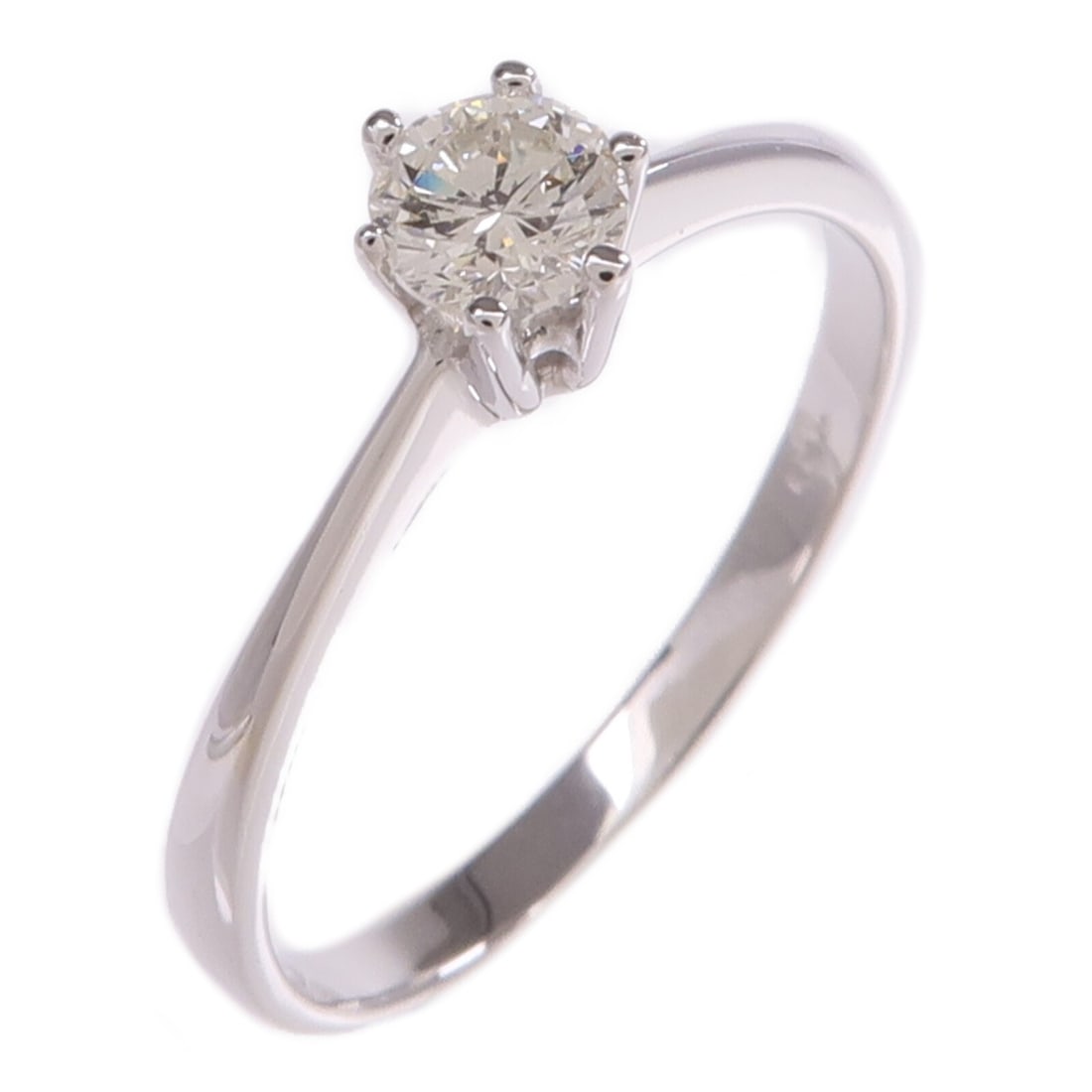 Diamond Ring in 18K White Gold Size 5.5 for Women (1 of 8)