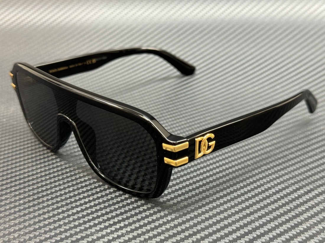 Dolce & Gabbana DG4507 501 87 Black Grey Men's Sunglasses with Authenticity Certificate: Dolce & Gabbana DG4507 501 87 Black Grey Men's Sunglasses with Authenticity Certificate Elevate your look with these Dolce & Gabbana DG4507 sunglasses, designed for men. Featuring a sleek black frame