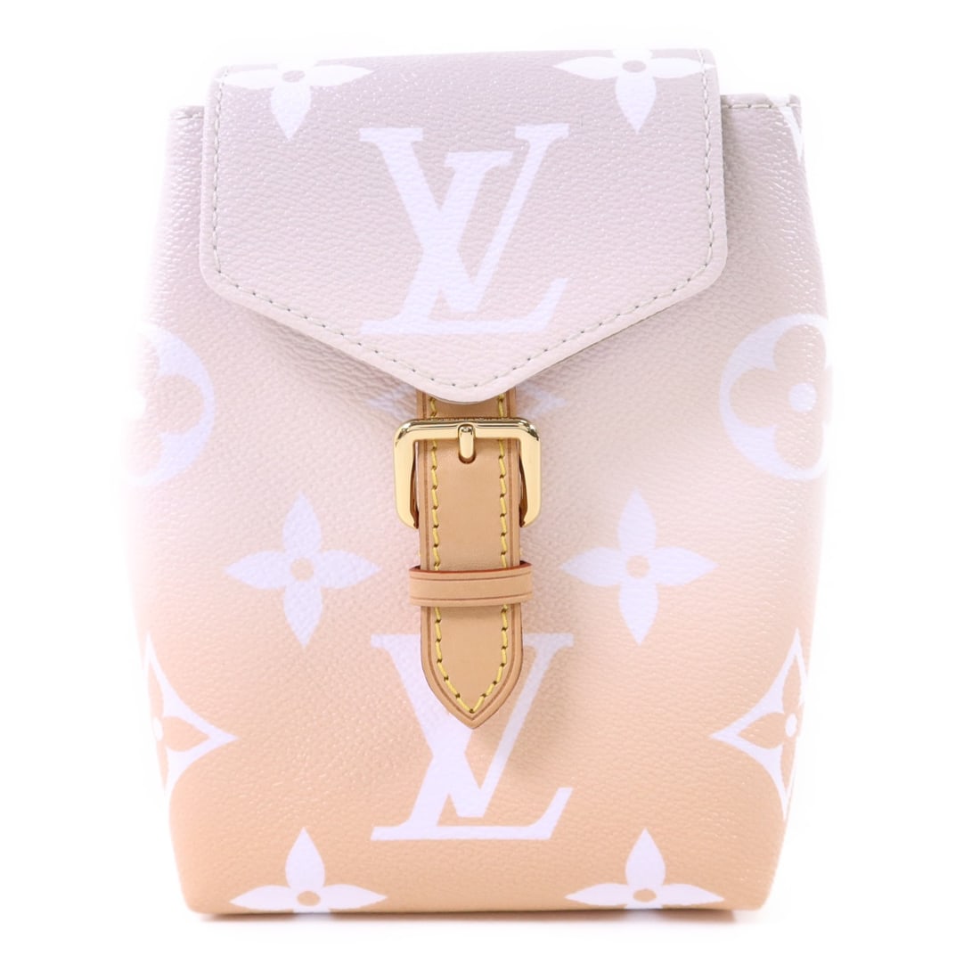 Louis Vuitton By The Pool Monogram Giant Beige Gray Backpack with Gold Hardware (1 of 16)