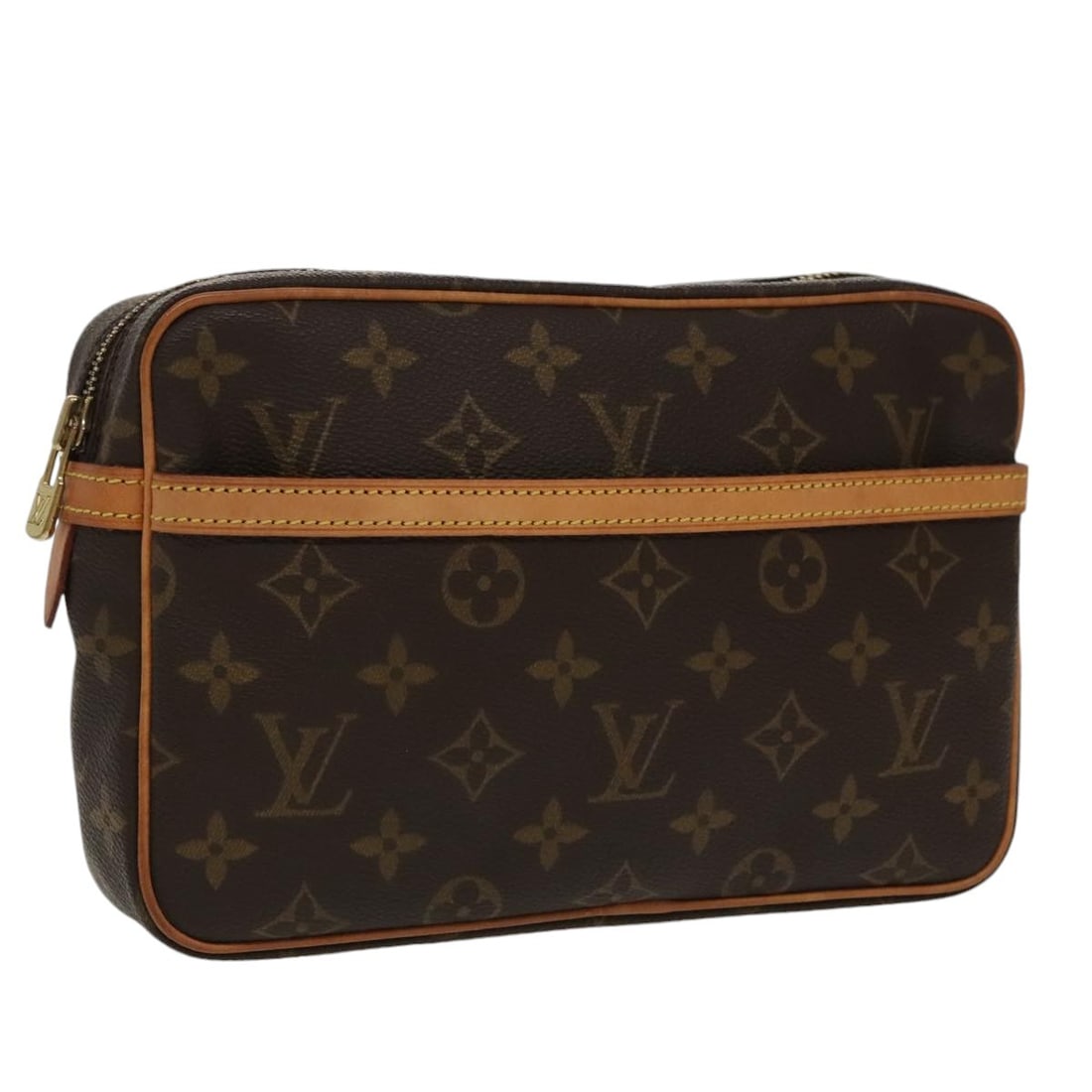 Louis Vuitton Compiegne 23 Monogram Canvas Clutch Bag M51847 with Dust Bag (1 of 18)