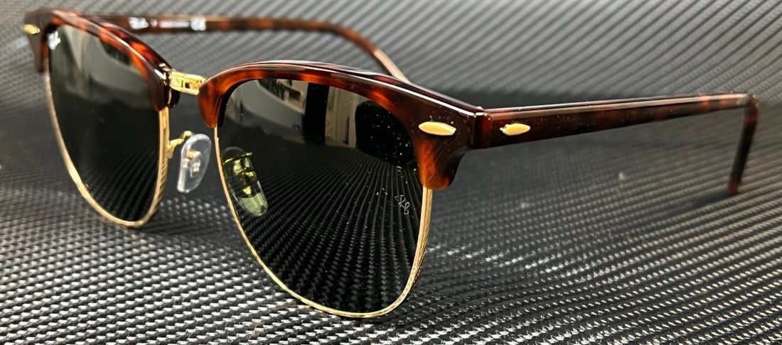 Ray-Ban RB3016F W0366 Tortoise Square Polarized Sunglasses (1 of 5)