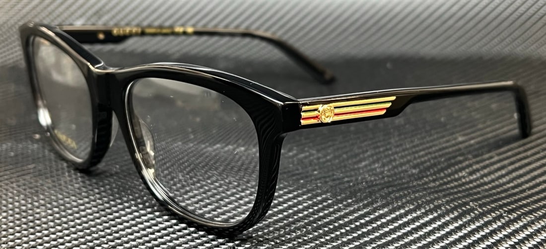 Gucci GG1292O 001 Black Men's Eyeglasses with Authenticity Certificate (1 of 4)