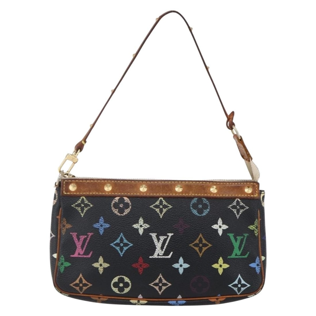 Louis Vuitton Multicolor Canvas Pochette Accessoires Bag (1 of 18)