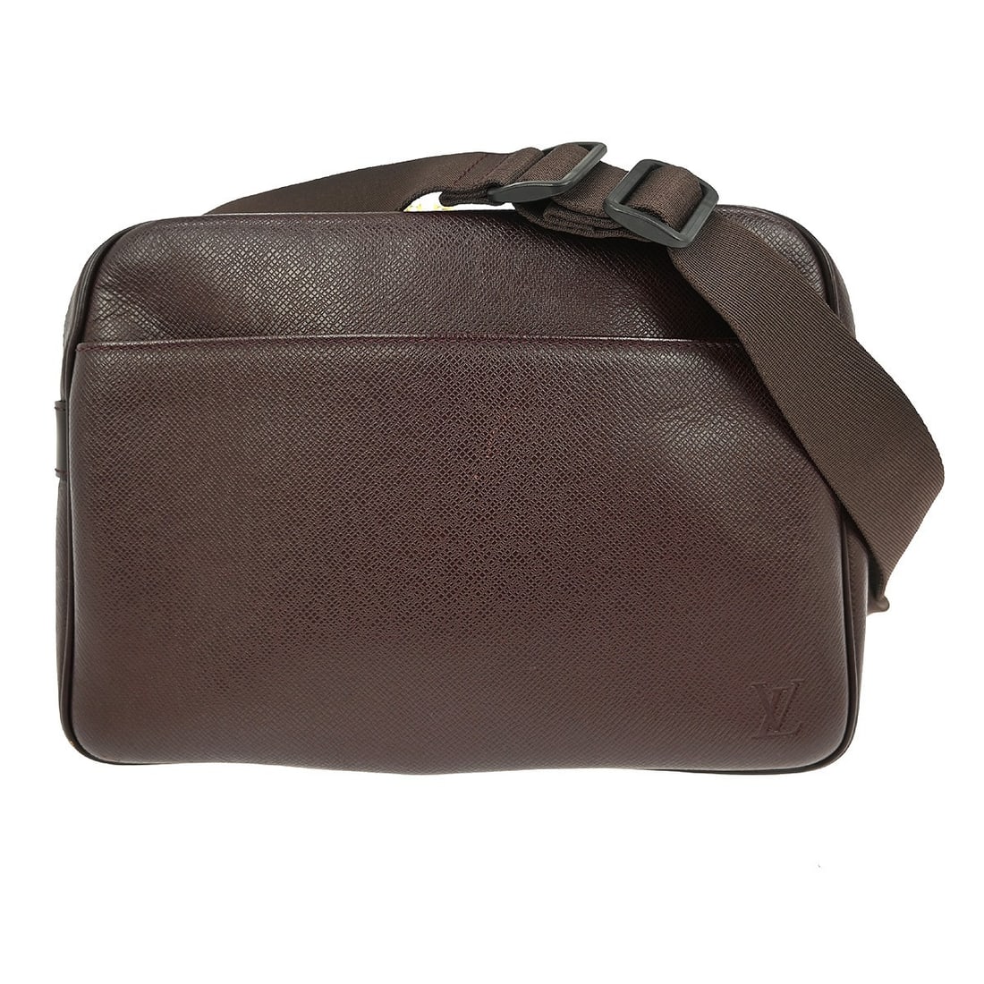 Louis Vuitton Taiga Purple Reporter Leather Crossbody Shoulder Bag (1 of 8)