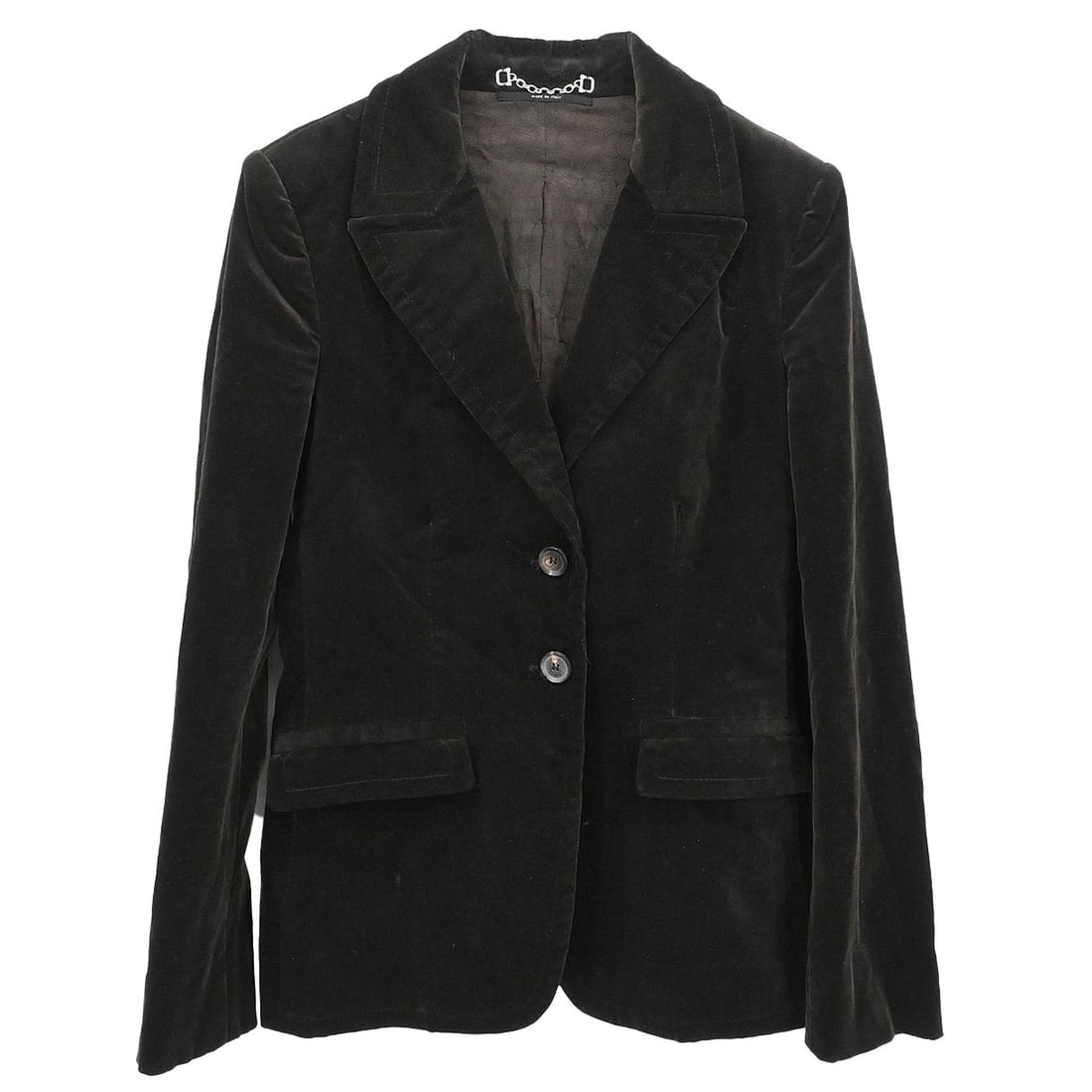 Brown Gucci Jacket Size 38 Single Breasted Cotton Blend (1 of 10)