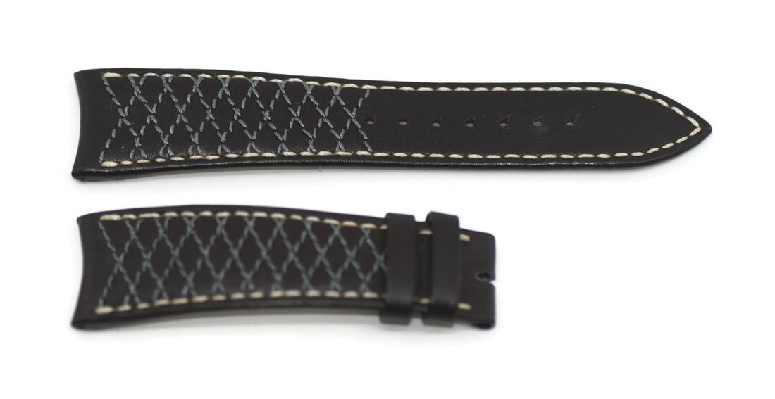 Audemars Piguet 22mm Brown Leather Wristwatch Band Authentic (1 of 2)