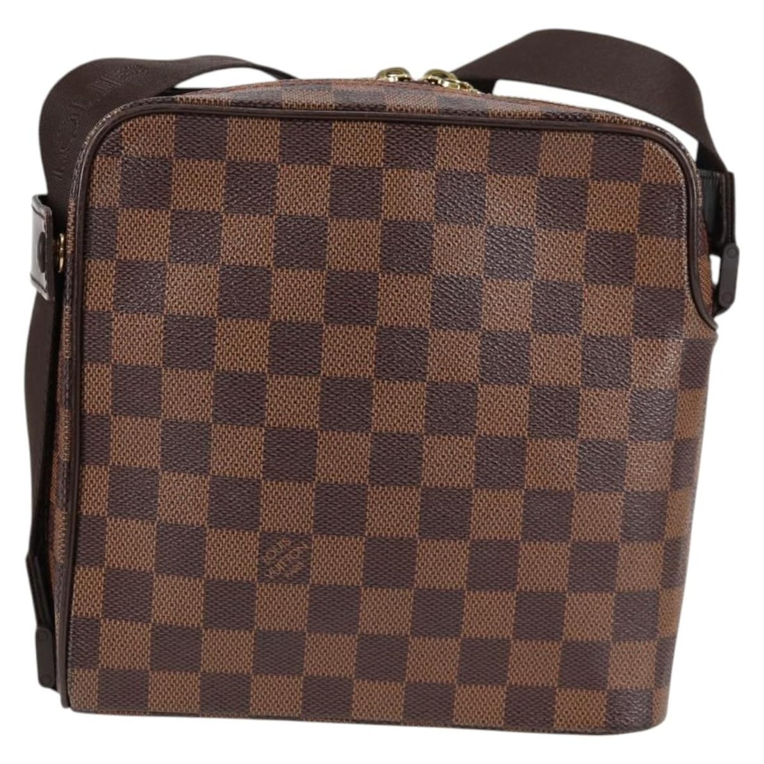Brown Canvas Olav Shoulder Bag by Louis Vuitton 20cm (1 of 18)