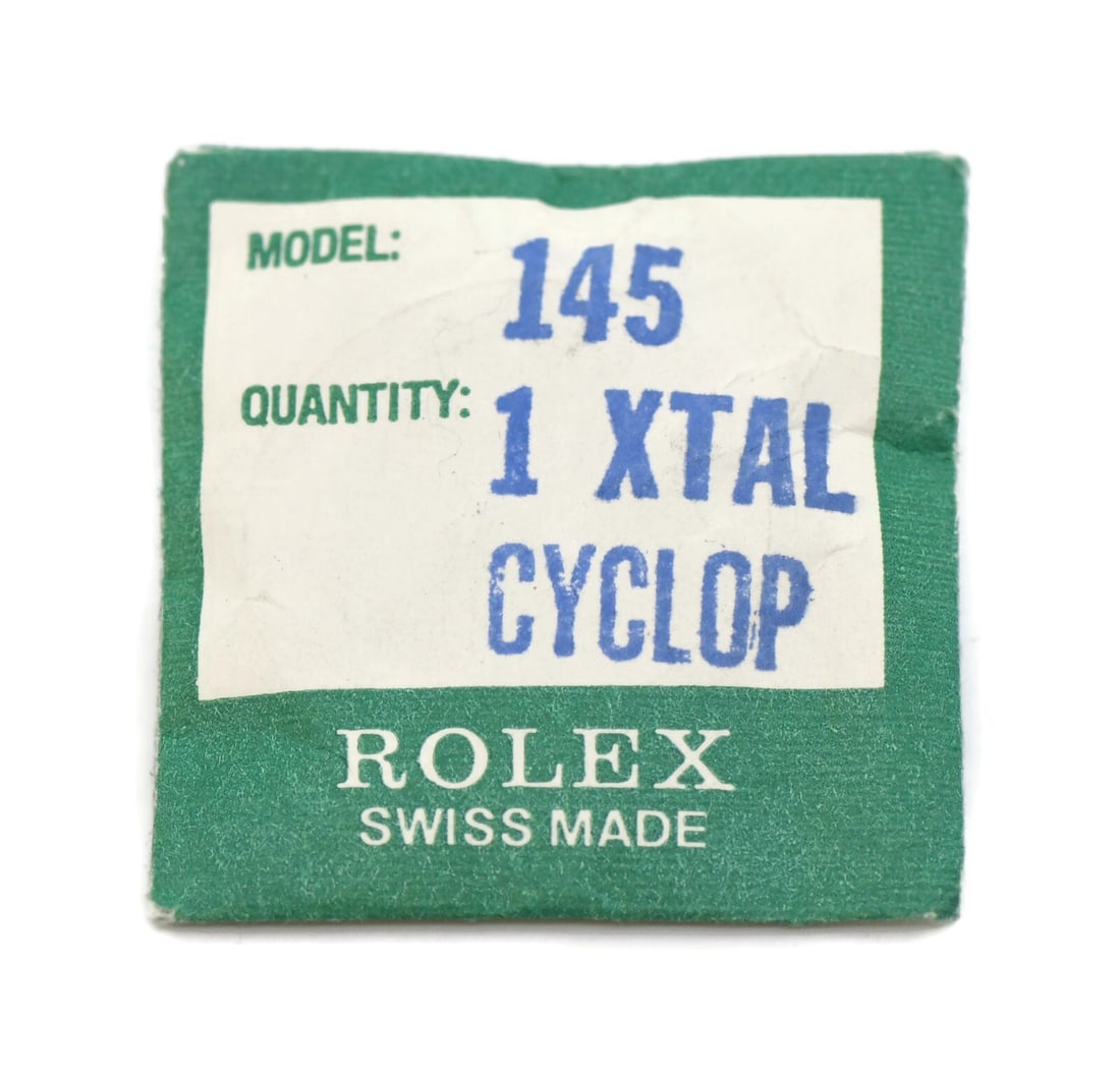Authentic Crystal 145 Watch Part for Rolex Timepieces (1 of 1)