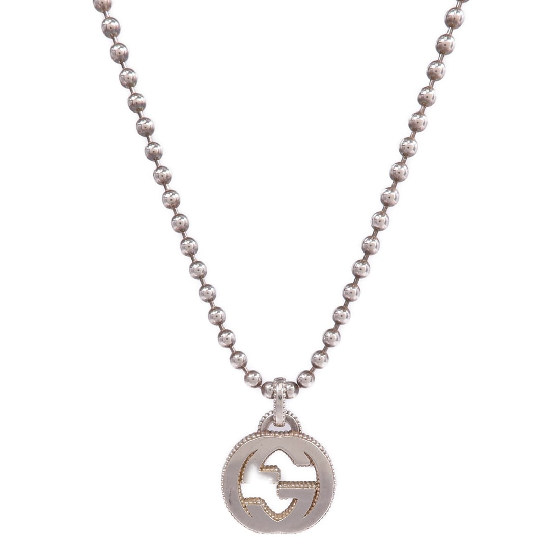 Gucci GG Pendant Necklace in 925 Silver for Women (1 of 9)