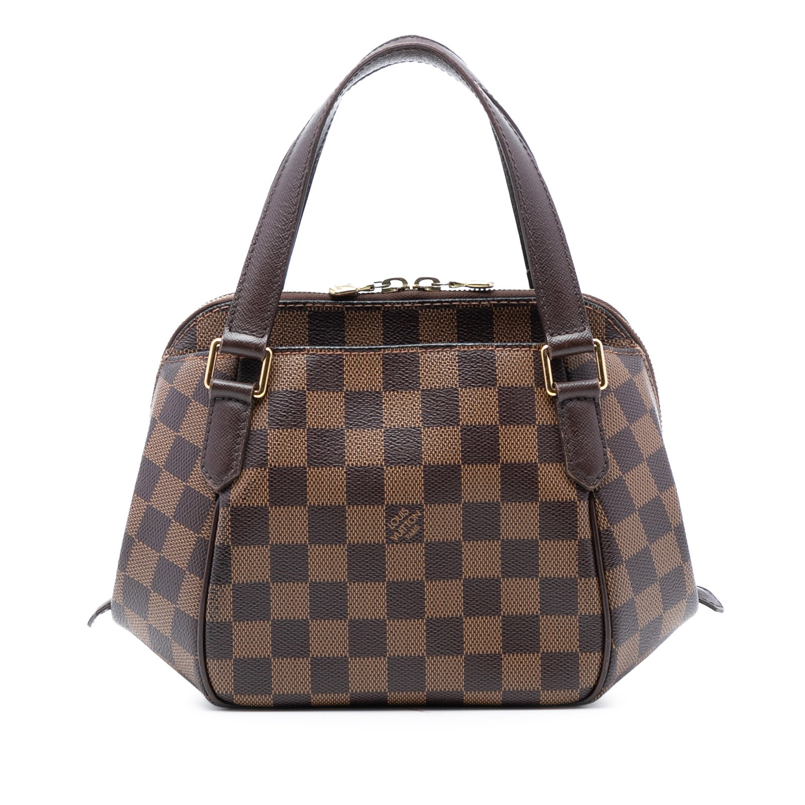 Louis Vuitton Belem PM Damier Ebene Canvas Shoulder Bag Brown (1 of 7)