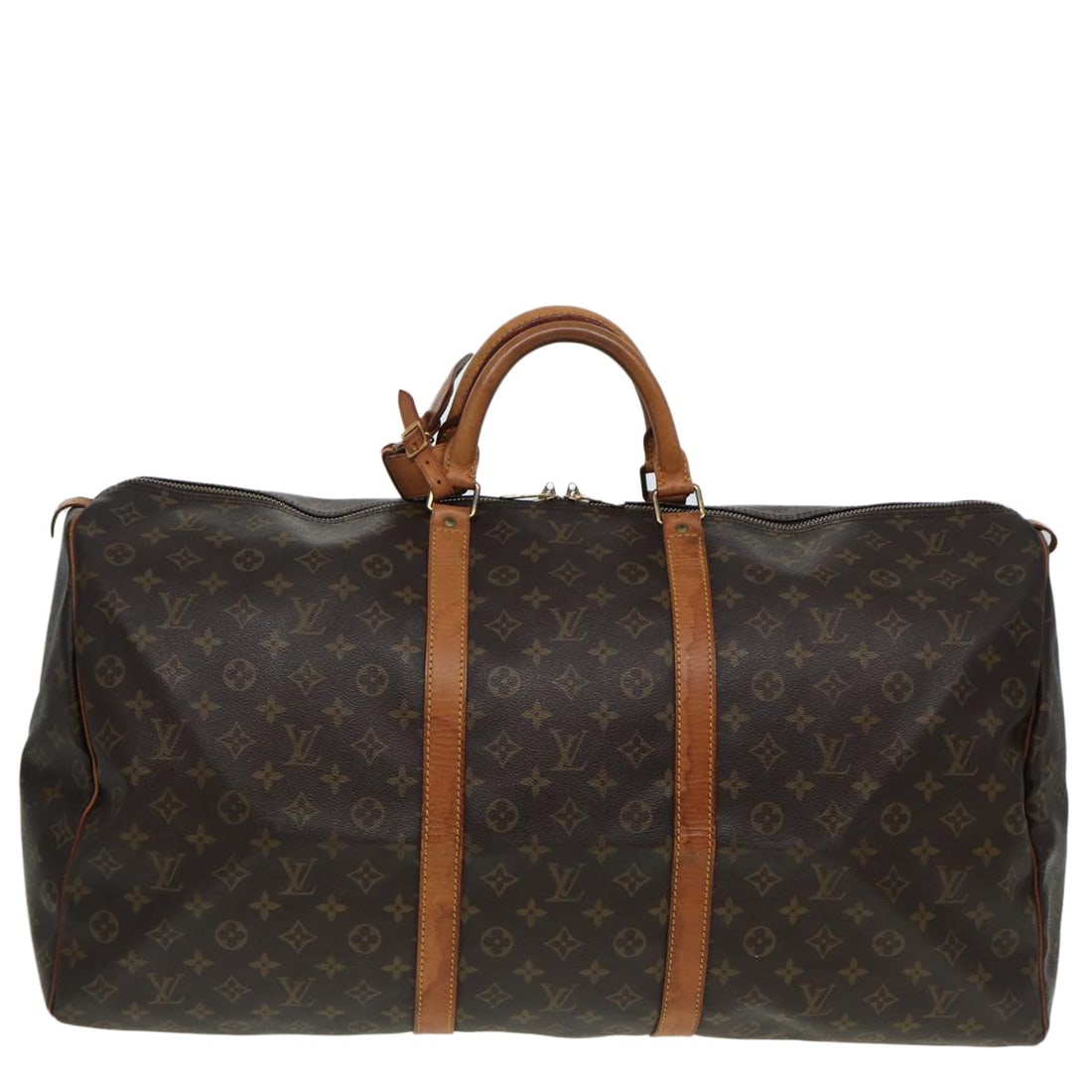 Louis Vuitton Keepall Monogram Unisex Brown Canvas Travel Bag 60cm (1 of 18)