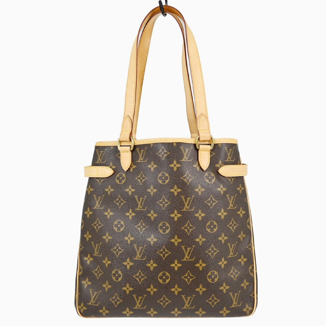 Louis Vuitton Batignolles Vertical Monogram Canvas Tote Bag Brown M51153: Louis Vuitton Batignolles Vertical Monogram Canvas Tote Bag Brown M51153 This Louis Vuitton Batignolles Vertical handbag features the iconic monogram canvas leather with logo accents and double handle