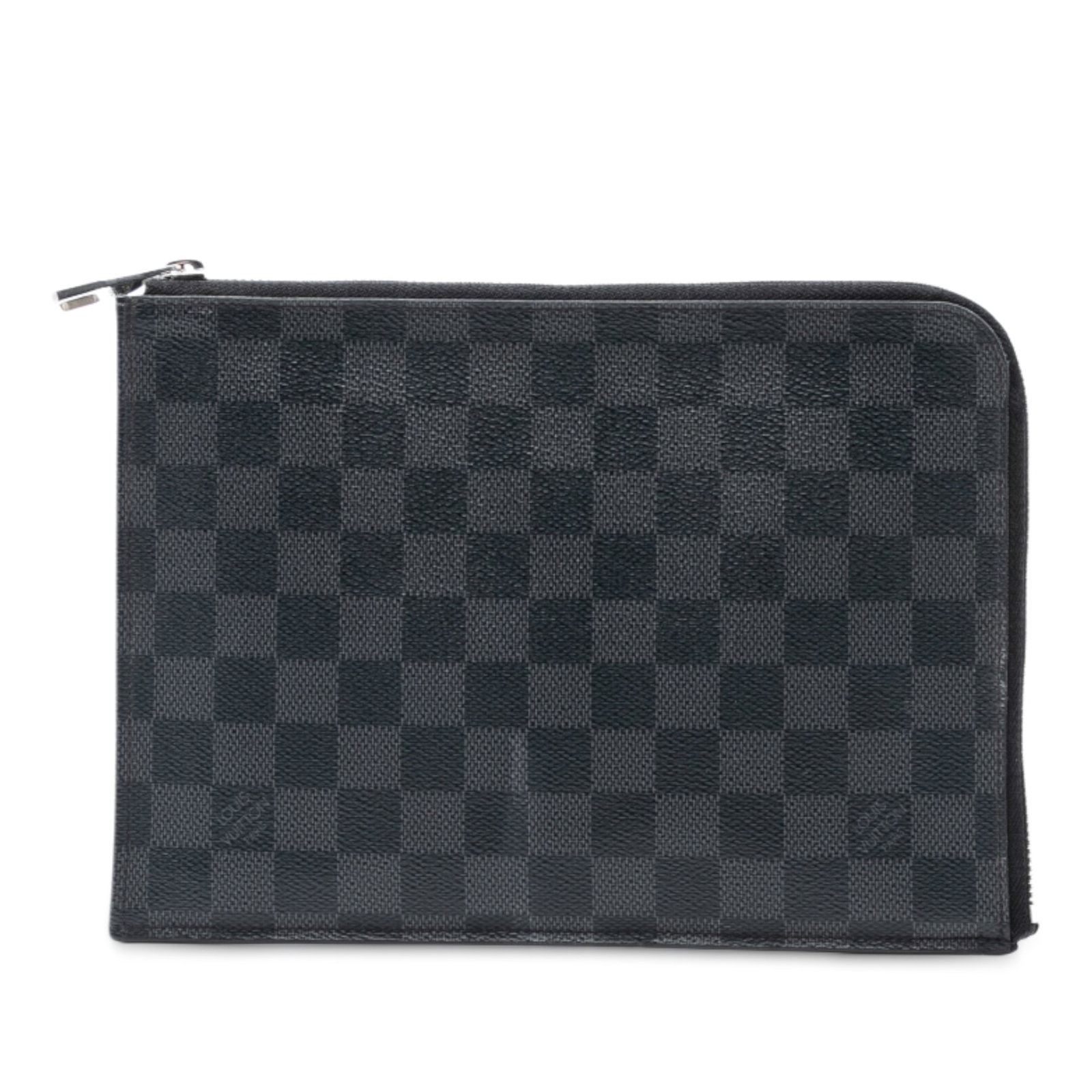 Louis Vuitton Damier Graphite Pochette Jour PM clutch with card slots (1 of 7)