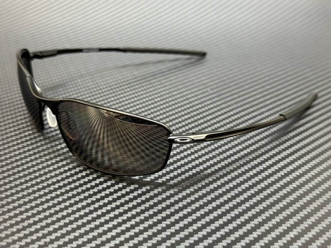 Oakley OO4141 03 Satin Black Prizm Polarized Men's Sunglasses (1 of 5)