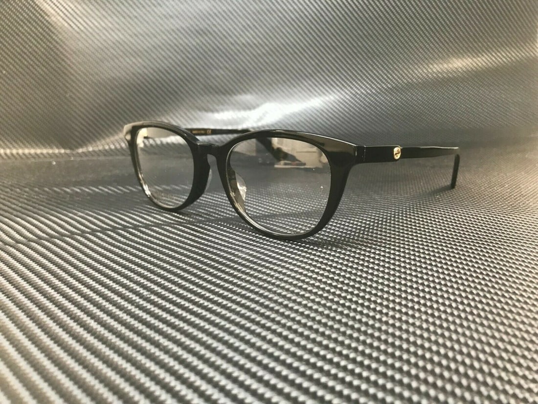 GUCCI GG0866OA 001 Black Cat Eye Women's Eyeglasses with Case (1 of 5)