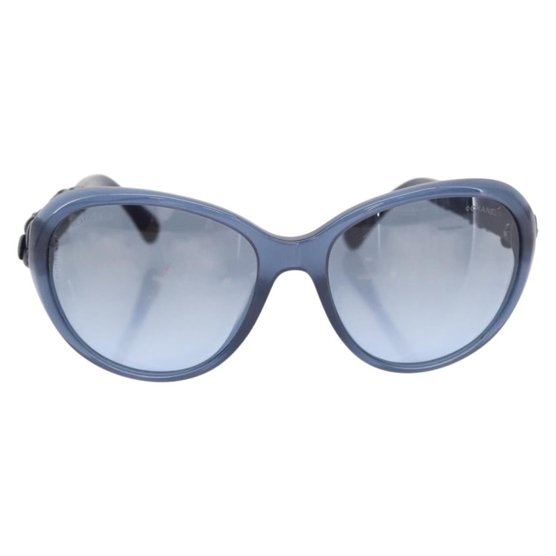 Camelia navy women's sunglasses by Chanel in plastic (1 of 13)