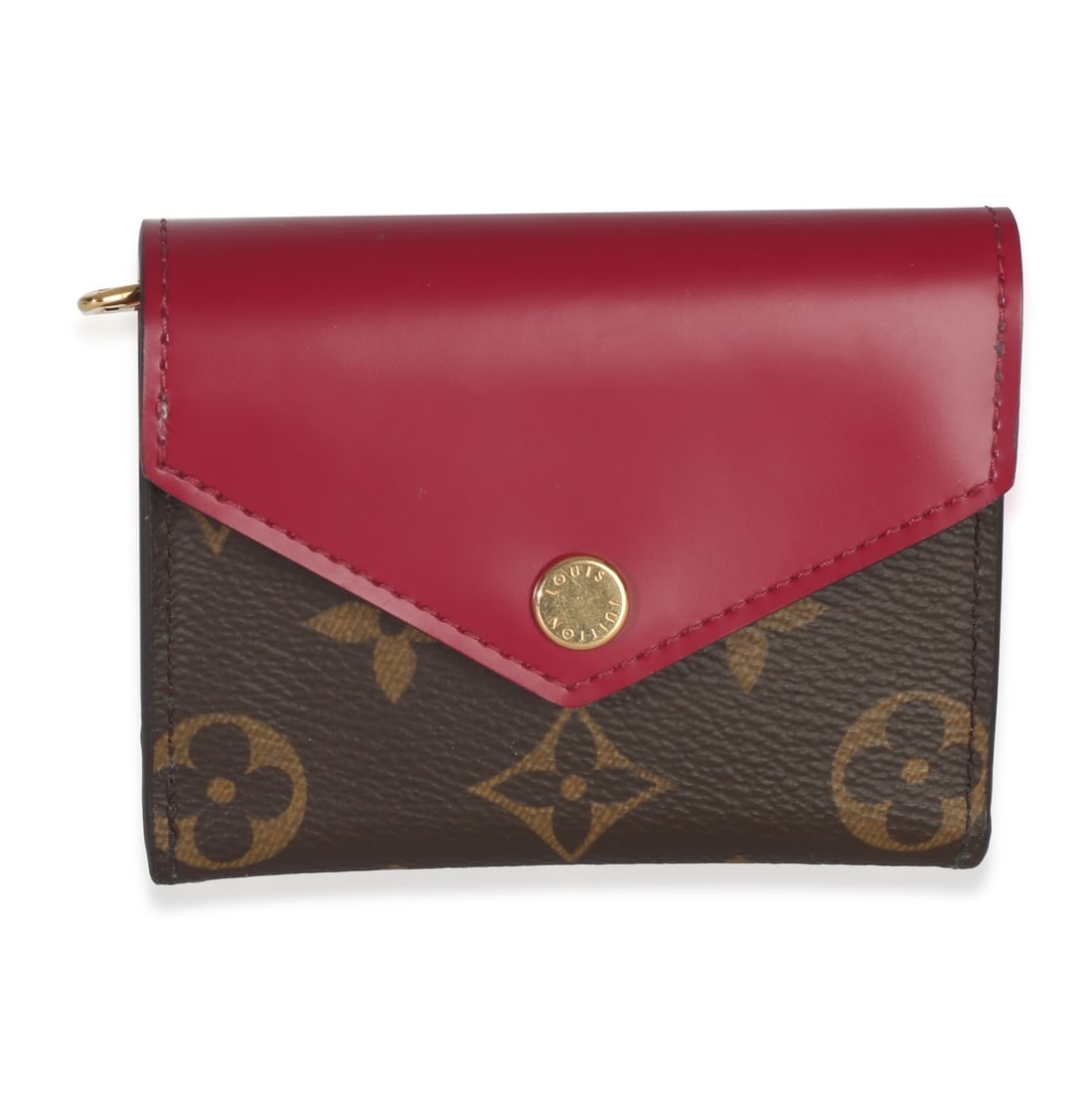 Louis Vuitton Zoe Wallet Brown Monogram Canvas with Pink Leather Interior (1 of 6)