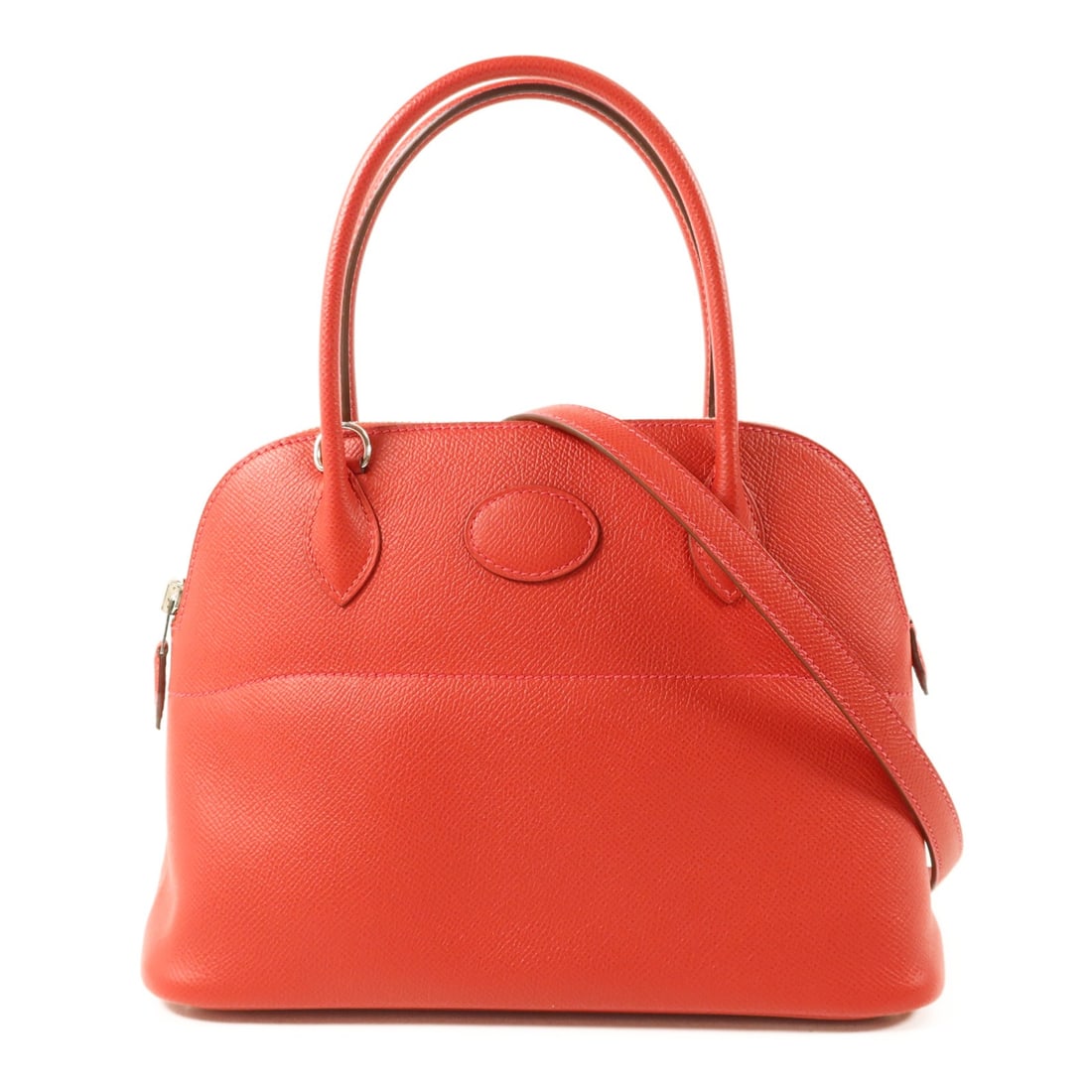 Hermes Bolide 27 Rouge Casaque Epsom Leather Two Way Red Shoulder Bag (1 of 15)