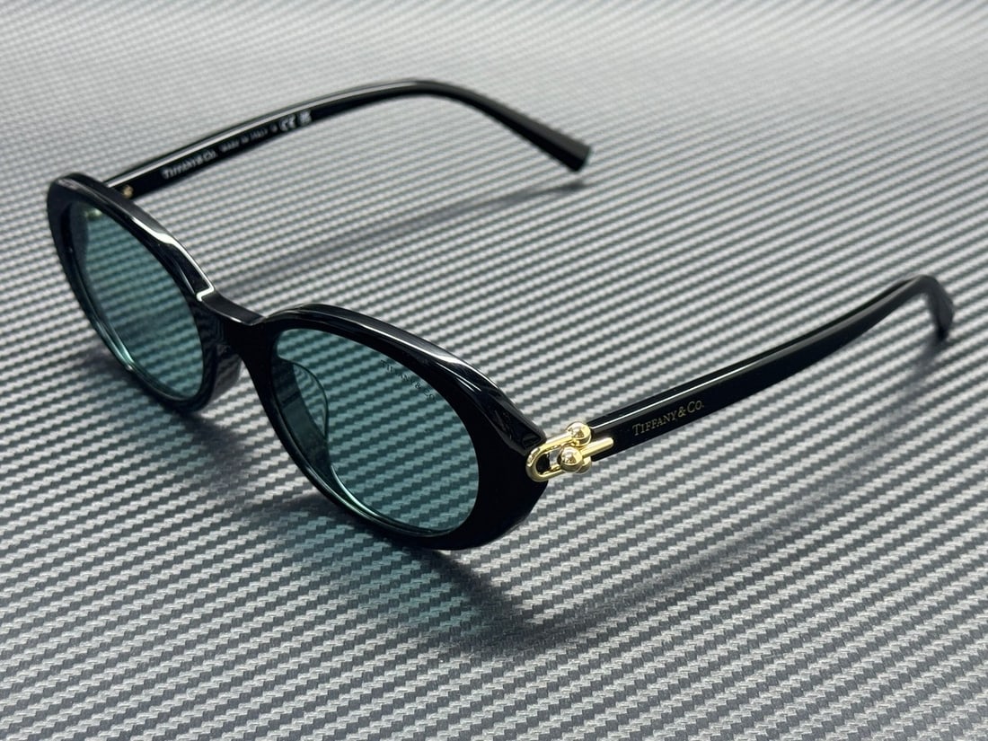 Tiffany & Co. TF4242D 8001D9 Black Azure 54mm Women's Sunglasses: Tiffany & Co. TF4242D 8001D9 Black Azure 54mm Women's Sunglasses Elevate your eyewear collection with these Tiffany & Co. TF4242D 8001D9 Women's Sunglasses. Featuring a sleek black frame, these sungla