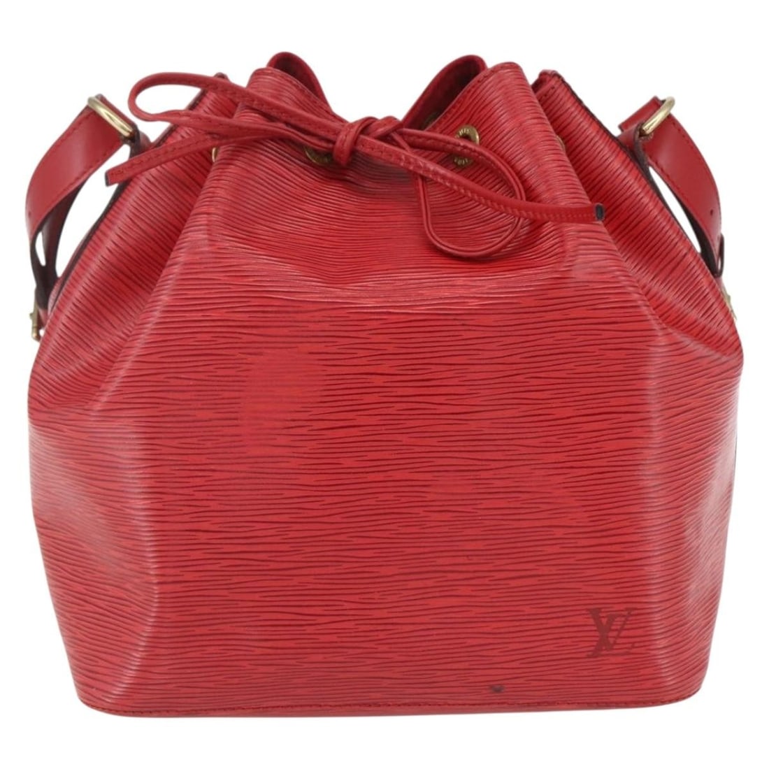 Louis Vuitton Epi Leather Petit Noe Red Shoulder Bag 25cm (1 of 18)