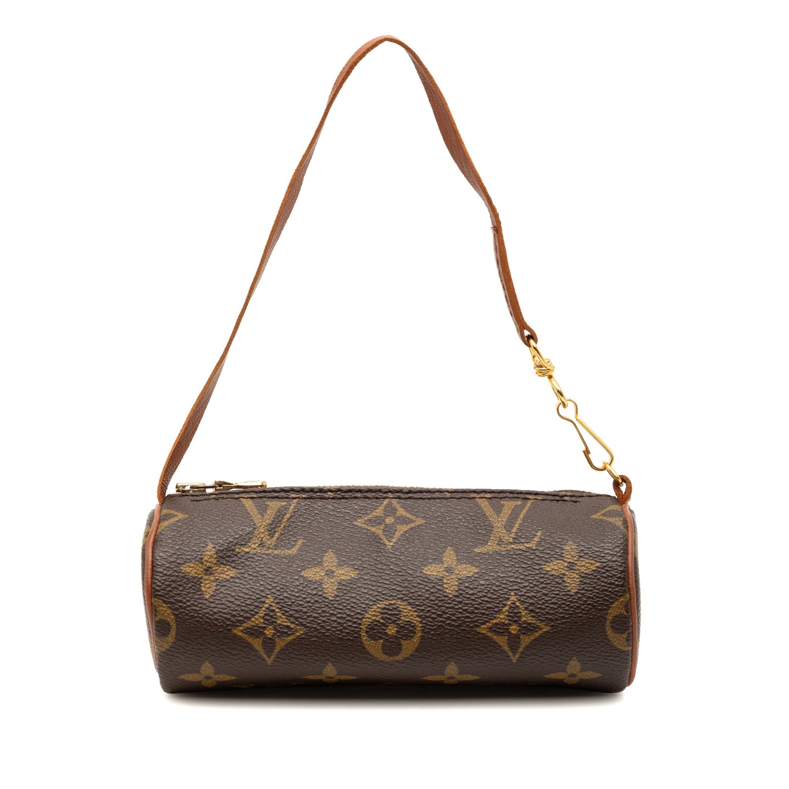 Louis Vuitton Papillon Pochette Brown Monogram Canvas Mini Shoulder Bag (1 of 6)