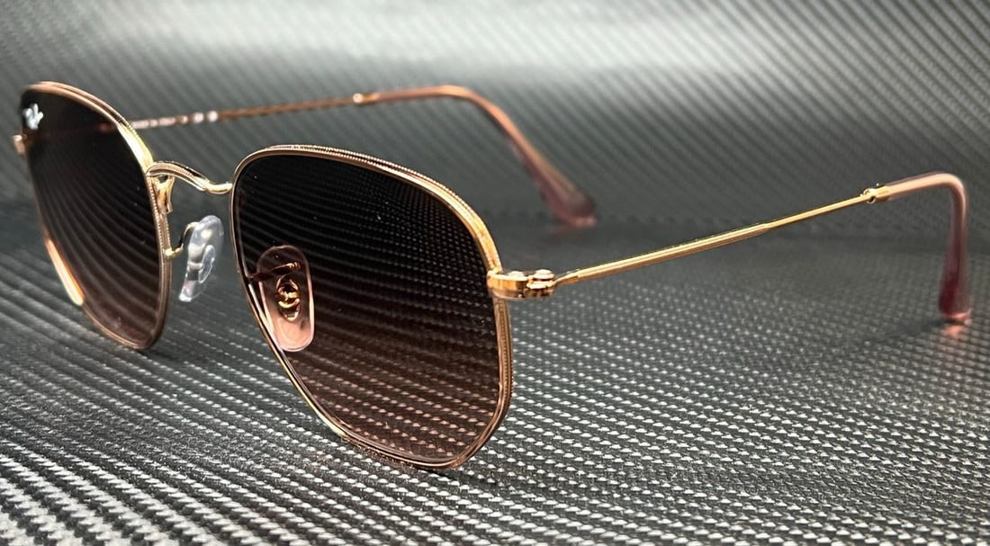 Ray-Ban RB3548N 9069A5 Copper Pink Gradient 51mm Geometric Sunglasses (1 of 5)